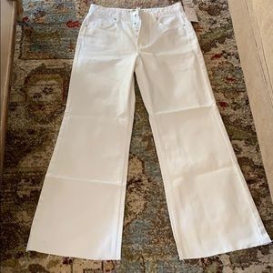 Free People White Denim Jeans